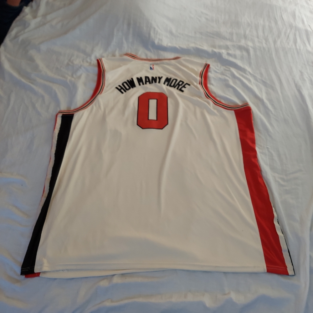 Damian Lillard Portland Trail Blazers 2020 Bubble Jersey Stitched 4XL